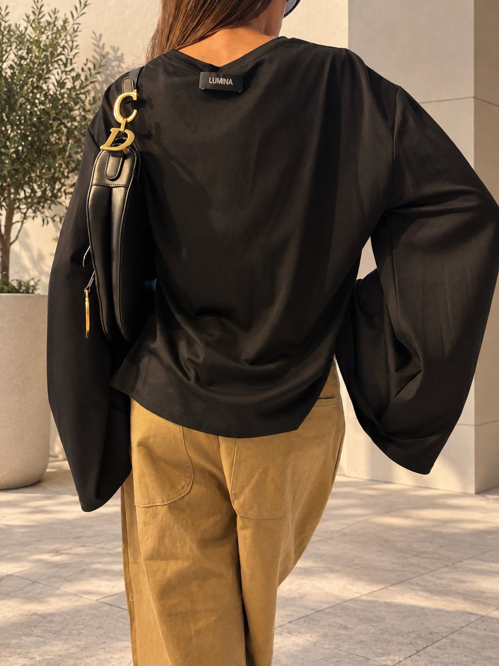 Maglia ARIA by LUMINA, colore nero