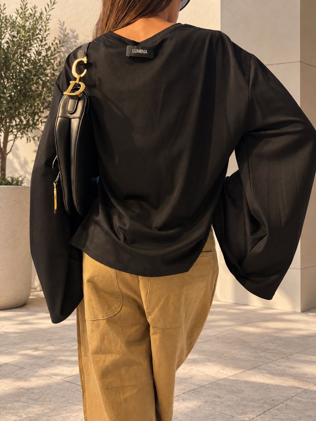 Maglia ARIA by LUMINA, colore nero