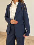 Tailleur BLAIR blu - dettaglio completo