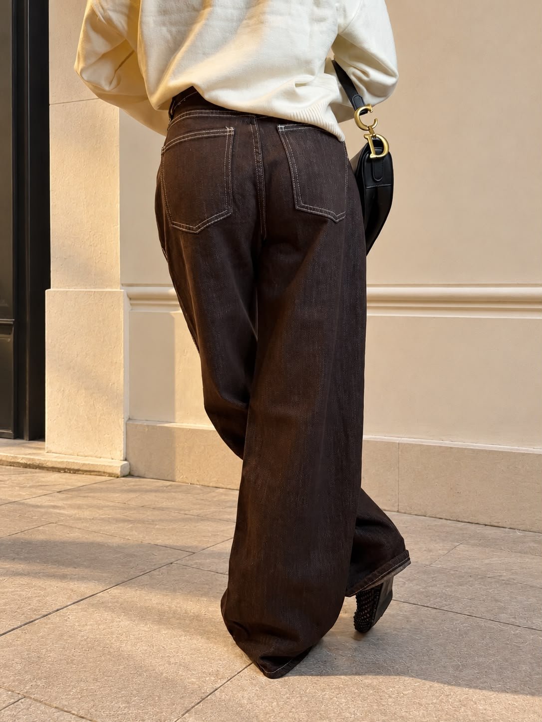 Jeans BROOKLYN, colore marrone