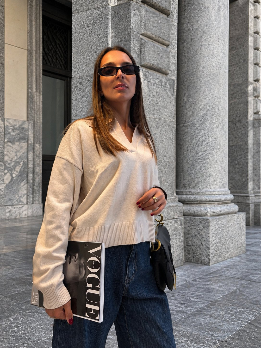 Polo CAMILLE, colore beige