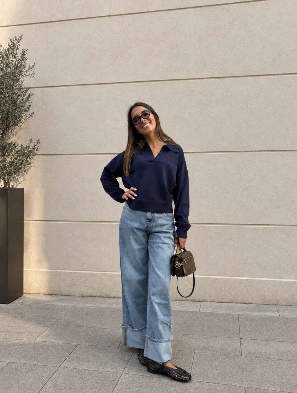 Polo CAMILLE, colore blu