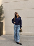 Polo CAMILLE, colore blu