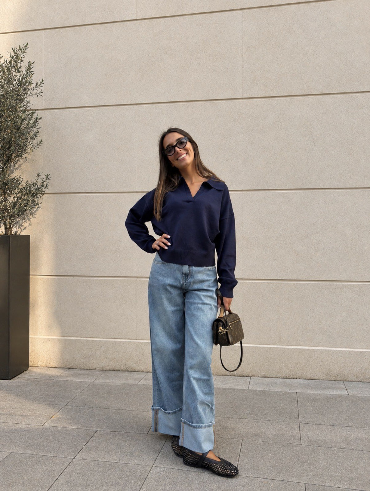 Polo CAMILLE, colore blu