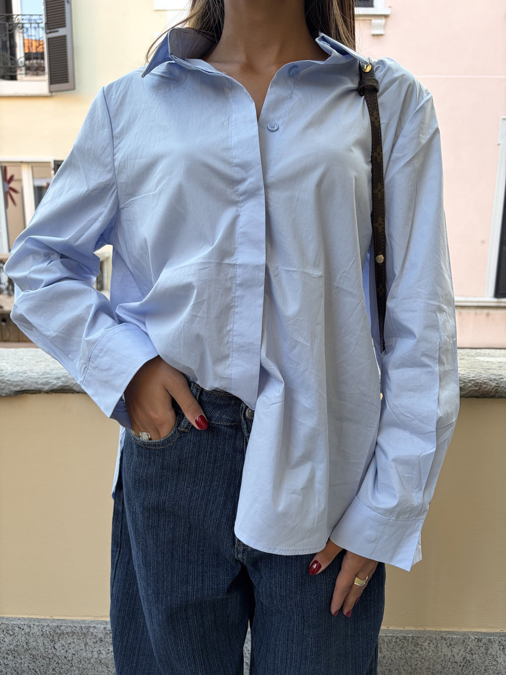 Camicia CÉLINE, colore azzurro