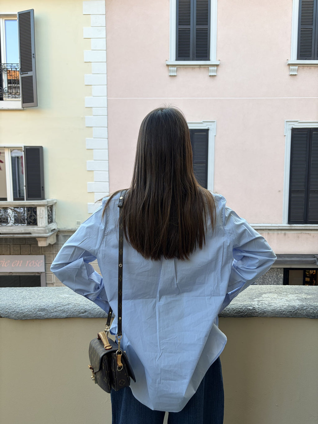 Camicia CÉLINE, colore azzurro