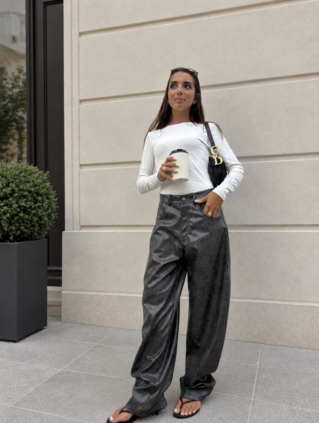 Coordinato FUMÉ by LUMINA - Pantalone, colore grigio
