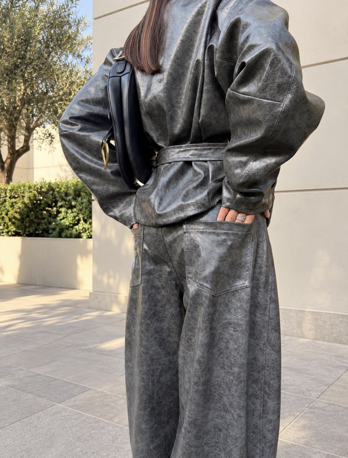 Coordinato FUMÉ by LUMINA - Pantalone, colore grigio