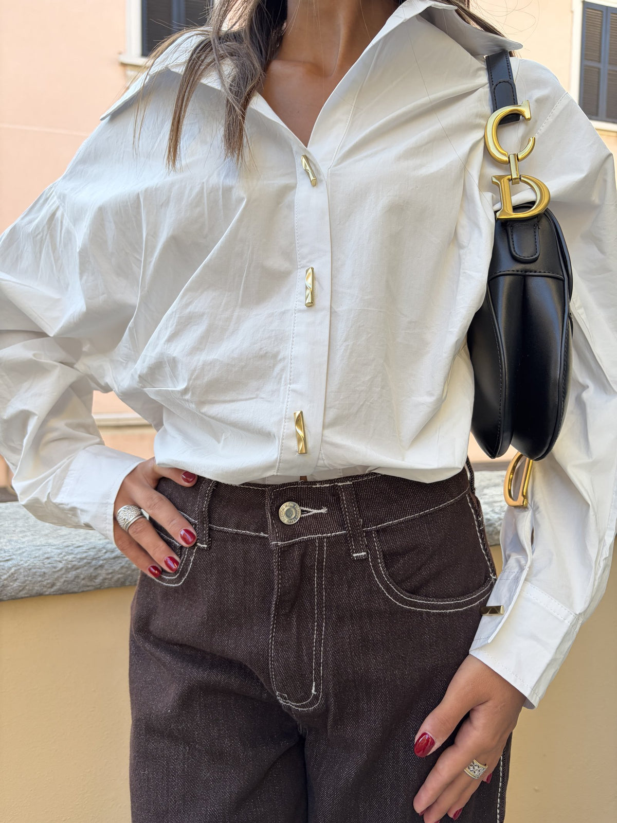 Camicia GRACE, colore bianco
