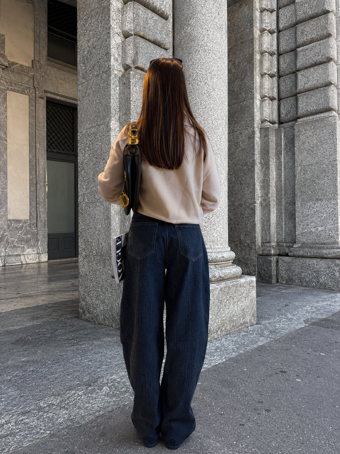 Jeans HARPER, colore denim blu scuro
