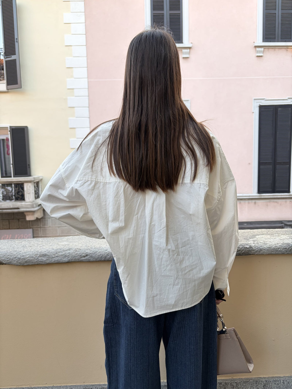 Camicia JOLIE, colore panna