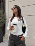 Maglia LUMI by LUMINA, colore bianco