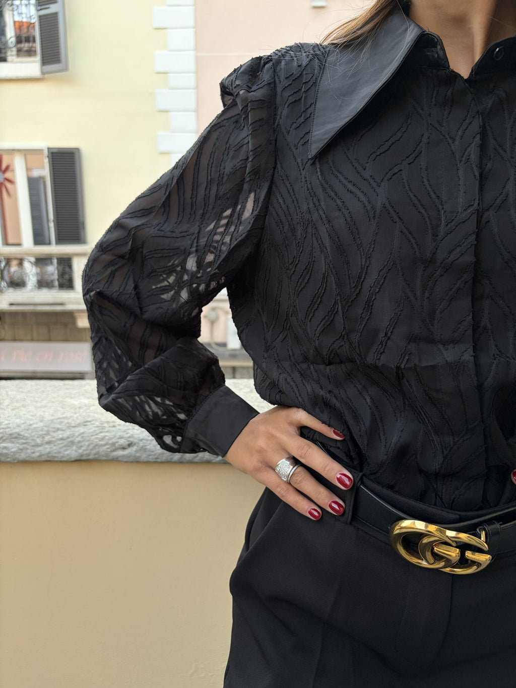 Camicia NOIR, colore nero