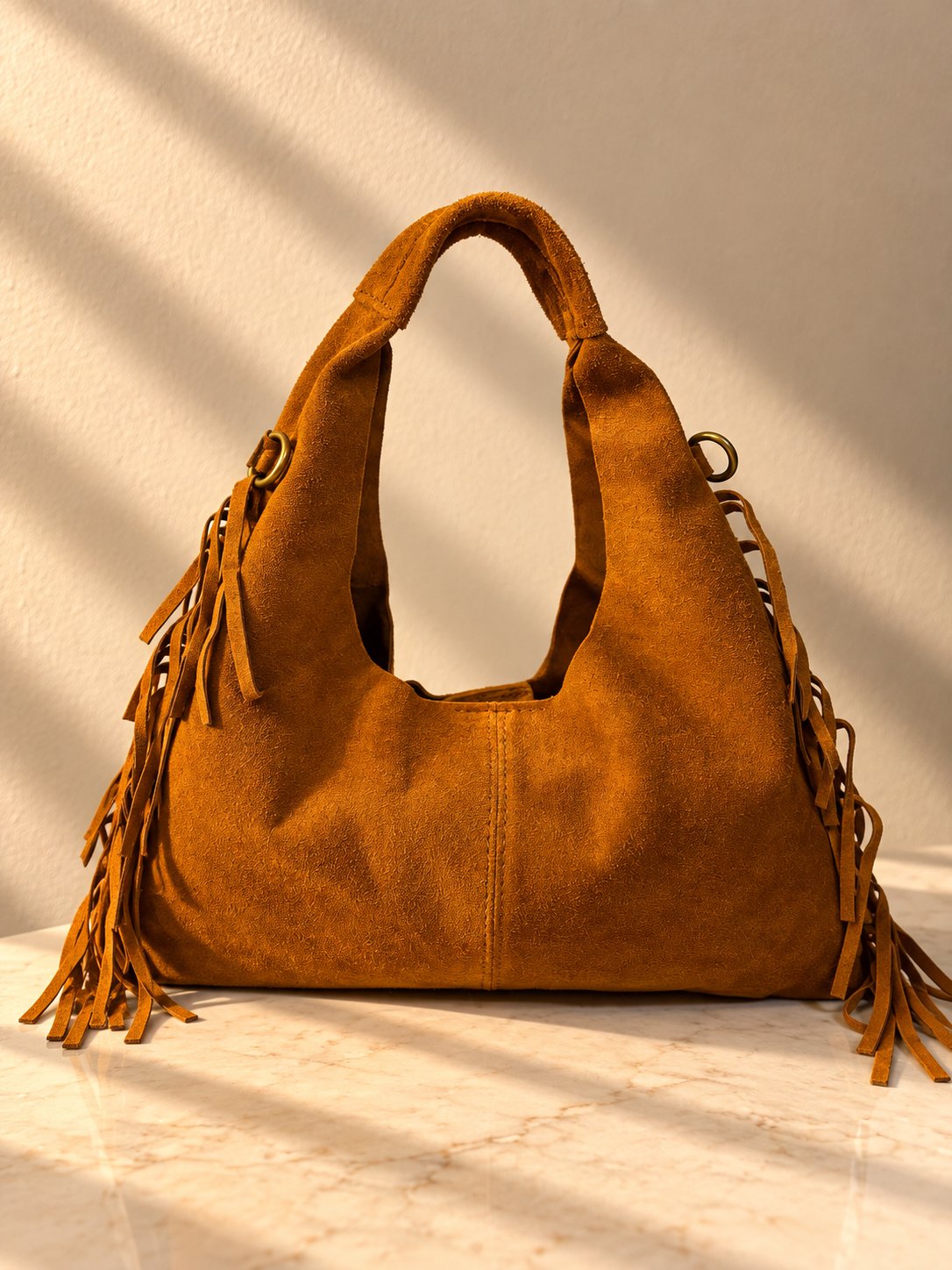 Borsa SIENA, colore cammello