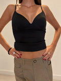 Top STELLA by LUMINA, colore nero