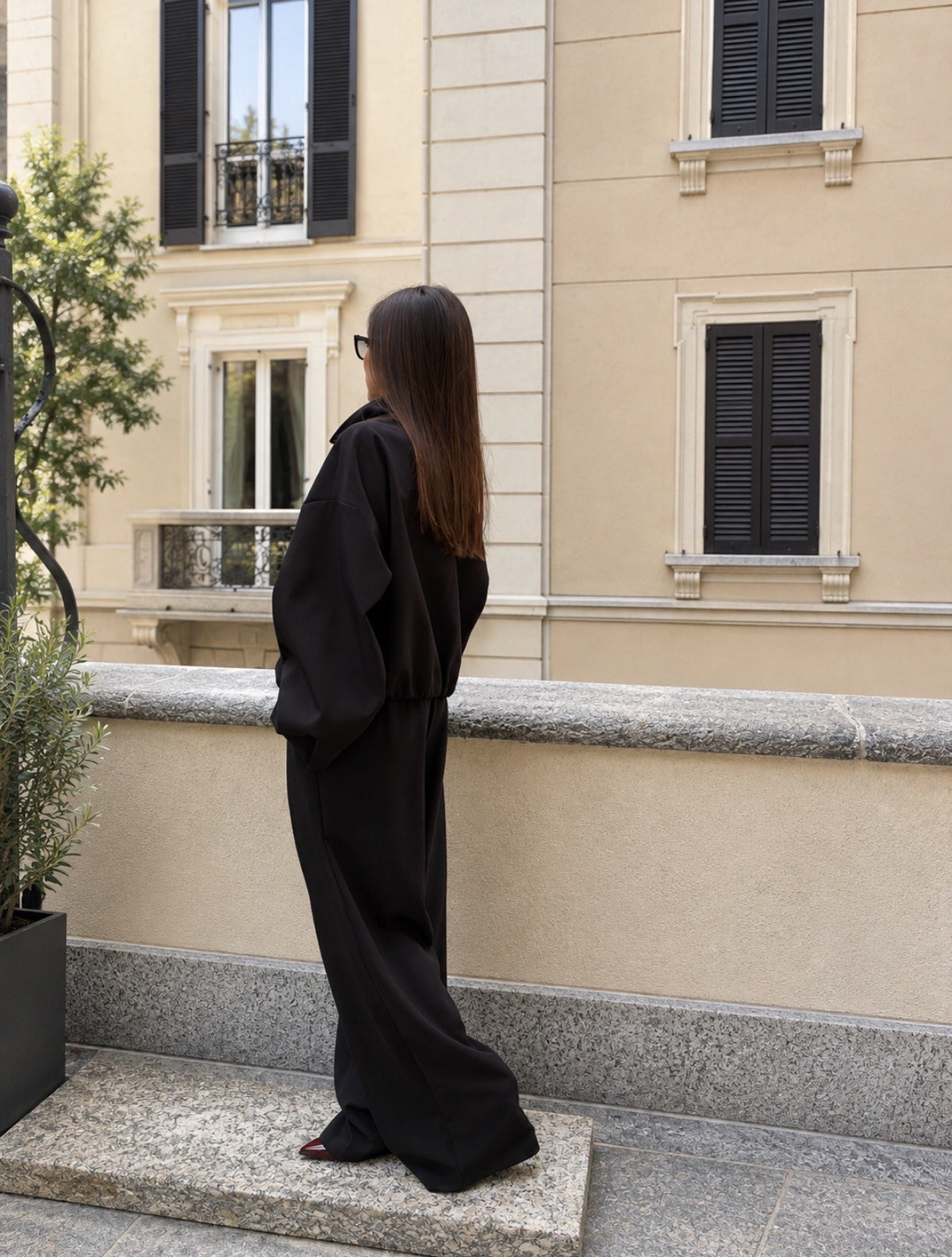 Coordinato TOKYO by LUMINA - Pantalone, colore nero